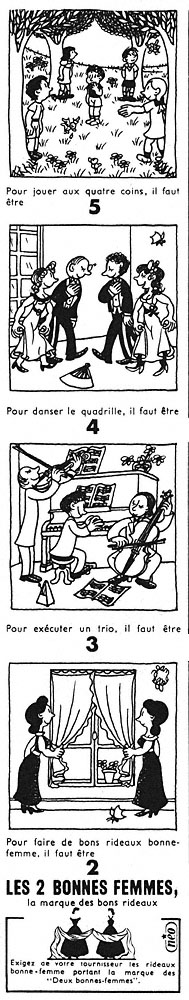 Marque Bonnes Femmes 1951